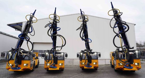 Máy phun bê tông ướt hiệu quả, rô-bốt tiên tiến, đáng tin cậy cho các dự án đường hầm và mái dốc